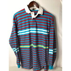 Country Cottons‎ By Cross Creek Men’s Striped Shirt Size Large Made in The USA